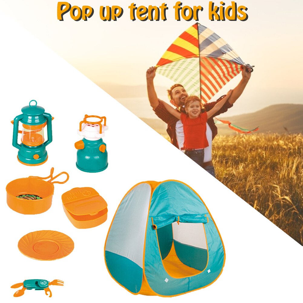 Cheap Goat Tents Baby Beach Tent Waterproof Sun Awning Tent Children Pretend Play Beach Outdoor Toy Camping Sunshade Beach Tent Toy Tents 